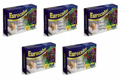 KIT 5UNI EUROCALM MARACUJá (20 CáPS) - EUROFITO