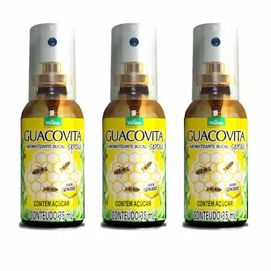 KIT 3UNI GUACOVITA SPRAY 35ML - VITALAB
