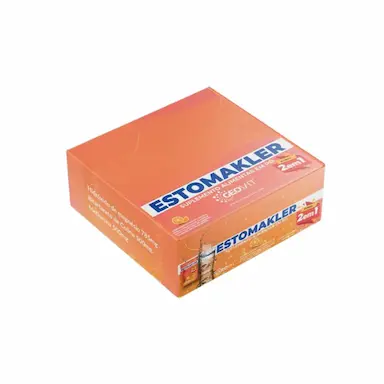 ESTOMAKLER COM 50 SACHES SABOR LARANJA - EUROFITO