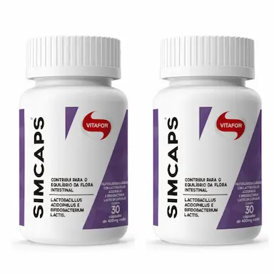 KIT 2UNI SIMCAPS 30 CáPS - VITAFOR