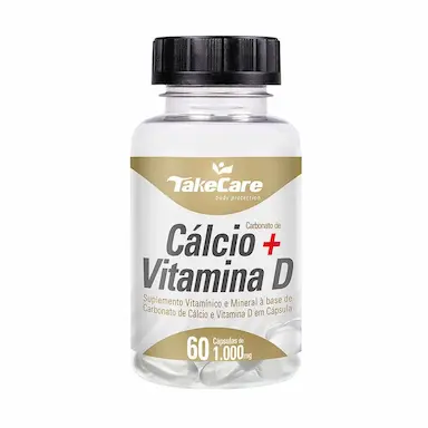 CALCIO + VITAMINA D 1000MG 60 CáPS - TAKE CARE