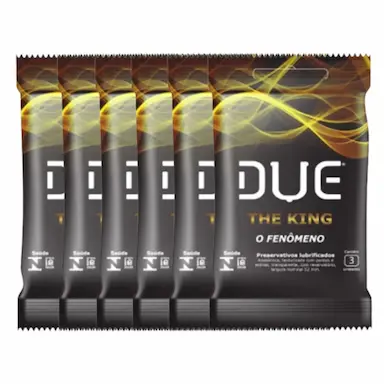 PRESERVATIVOS THE KING COM 18UNI - DUE