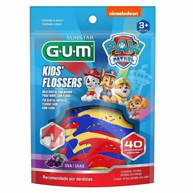 FLOSSER INFANTIL PATRULHA CANINA COM 40 - GUM