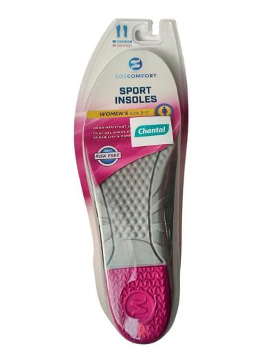 PALMILHA GEL  SOFCOMFORT SPORT INSOLES FEMININO
