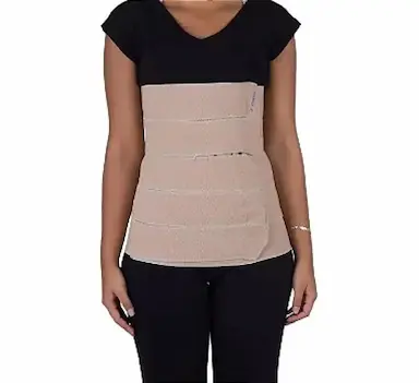 CINTA ABDOMINAL PóS CIRúRGICA 5 PAINéIS COM ADAPTADOR SALVAPé 170-58
