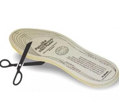 PALMILHA VISCOPAUHER RECORTáVEL ESPUMA VISCO ELáSTICA COM MEMóRIA DE EXPANSãO