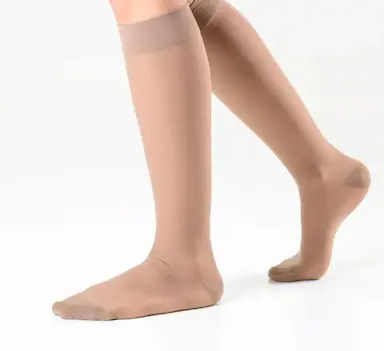 MEIA 3/4 SIGVARIS EVER SHEER 20-30MMHG FECHADA M2 BEGE