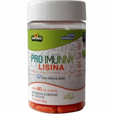 PRO IMUNNY L-LISINA 60 CAPS 550MG