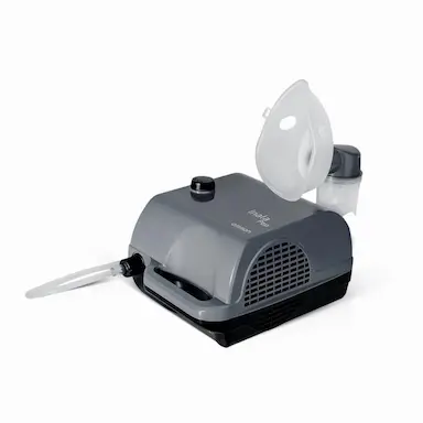 NEBULIZADOR DE AR COMPRIMIDO INALAPOP OMRON NE-C704 INALADOR COMPRESSOR OMRON INALAPOP NE-C704