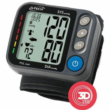 APARELHO PRESSãO DIGITAL DE PULSO 3DSENSOR GP480BT BLUETOOTH