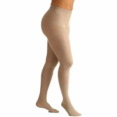 MEIA-CALçA SELECT COMFORT 20-30MMHG FECHADA NATURAL M1