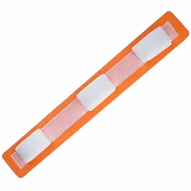 Tala Fácil Com Velcro VidaResgate Tam M Laranja 63x9cm - unidade