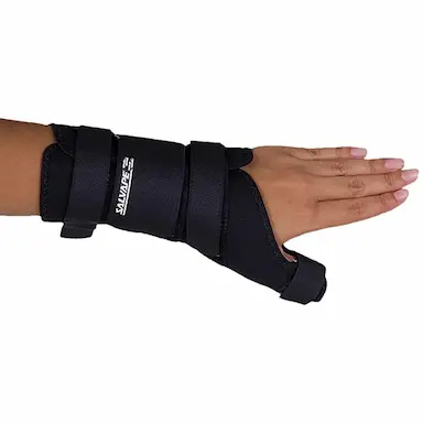 TALA PUNHO/POLEGAR SALVAPE TECIDO CURTA ESQ PRETA G- UNIDADE