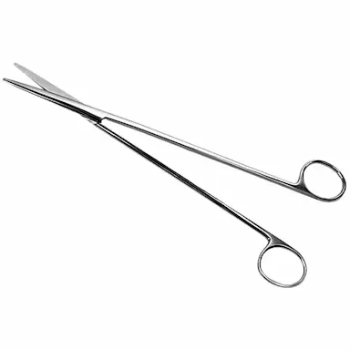 TESOURA METZEMBAUM ABC RETA 18CM - UNIDADE