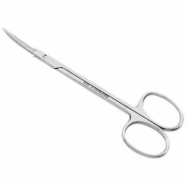 TESOURA CIRúRGICA ÍRIS OU GENGIVA ABC CURVA 12CM - UNIDADE