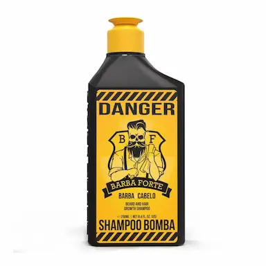 SHAMPOO BOMBA BARBA E CABELO DANGER BARBA FORTE 250ML