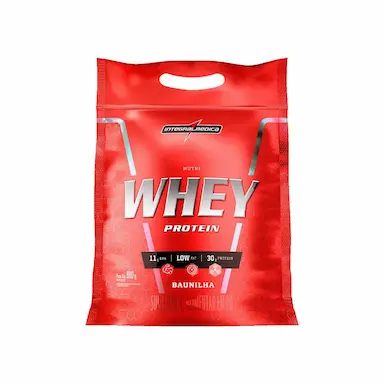 NUTRI WHEY PROTEIN (900G) BAUNILHA INTEGRALMEDICA