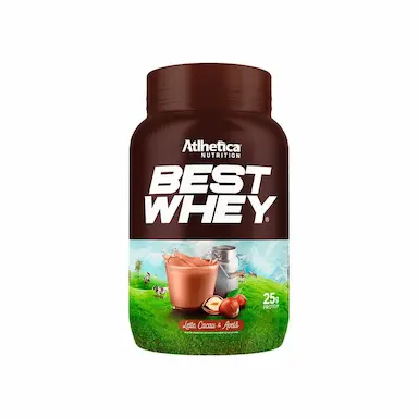 BEST WHEY (900G) LEITE, CACAU &amp;amp;AMP; AVELã ATLHETICA NUTRITION