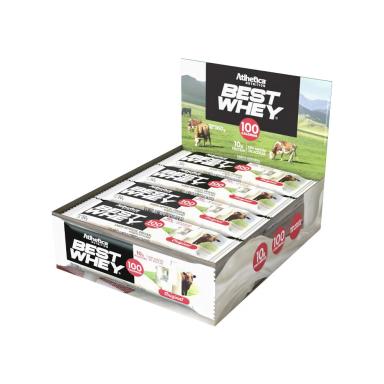BEST WHEY BAR (360G) 12UN ORIGINAL ATLHETICA NUTRITION