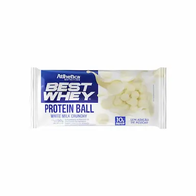BEST WHEY BALL (50G) WHITE MILK CRUNCHY ATLHETICA NUTRITION