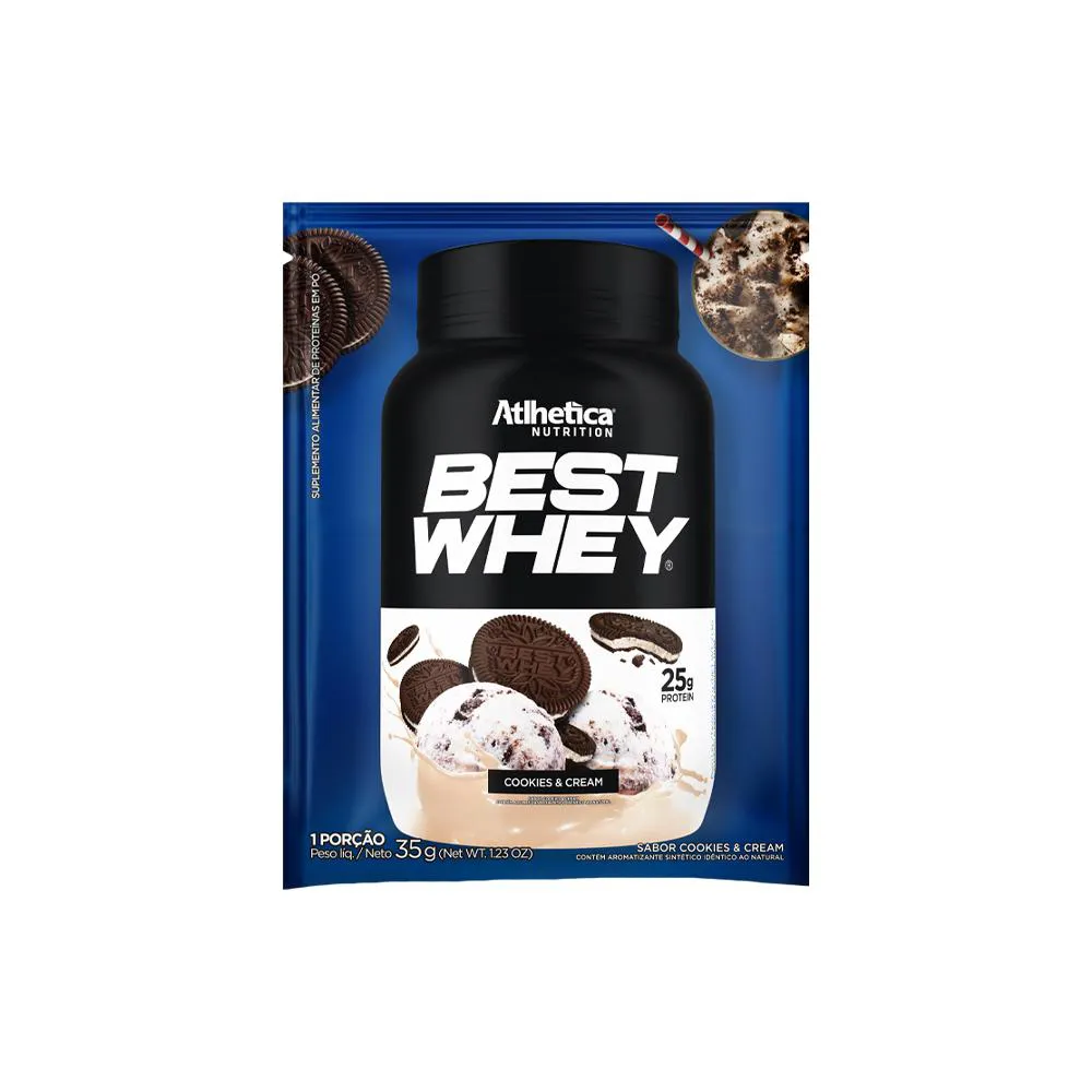 BEST WHEY (SACHê) COOKIES &amp;amp;amp;AMP; CREAM ATLHETICA NUTRITION