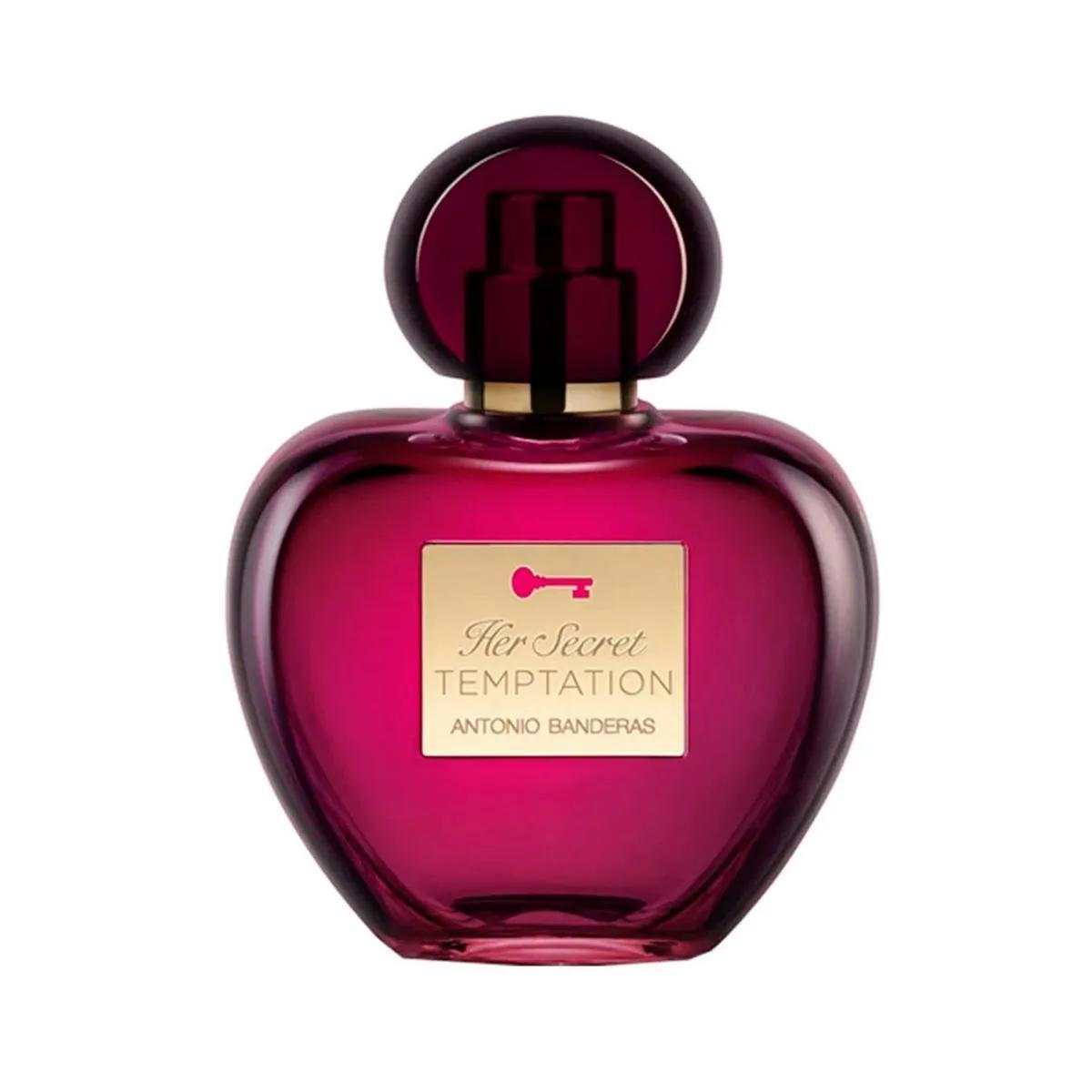 PERFUME HER SECRET TEMPTATION EAU DE TOILETTE FEMININO 80ML