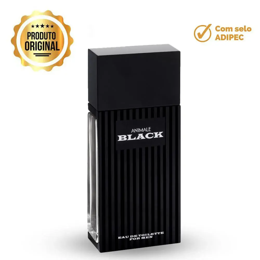 ANIMALE BLACK PERFUME MASCULINO - EAU DE TOILETTE