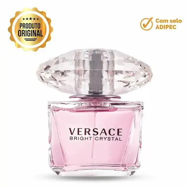 PERFUME VERSACE BRIGHT CRYSTAL EDT FEMININO 90ML