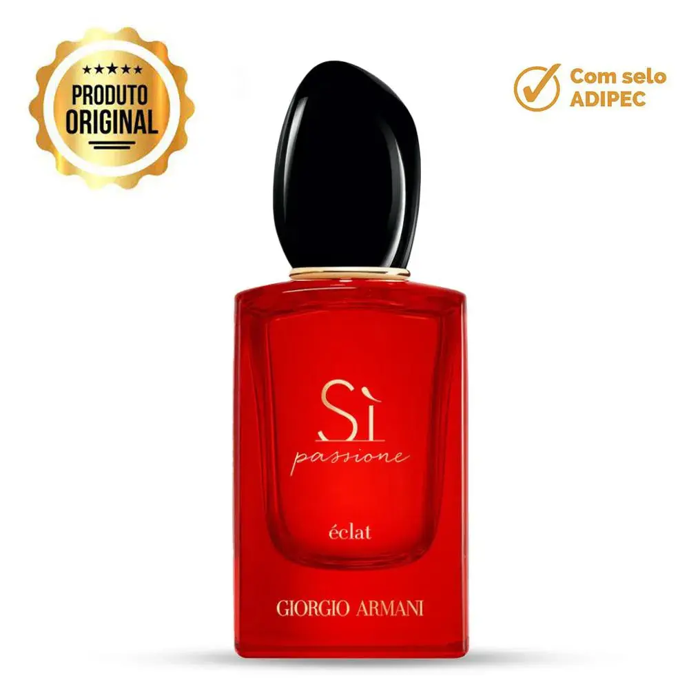 PERFUME SI PASSIONE ÉCLAT GIORGIO ARMANI FEMININO 100ML