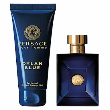 PERFUME VERSACE DYLAN BLUE EAU DE TOILLETE MASCULINO 100ML GEL DE BANHO100ML
