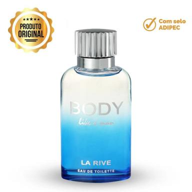 PERFUME LA RIVE BODY LIKE A MAN EDT MASCULINO 90ML