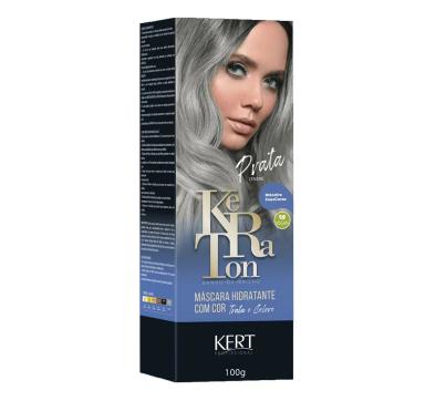 BANHO DE BRILHO PRATA CENDRé TONALIZANTE KERATON KERT 100G