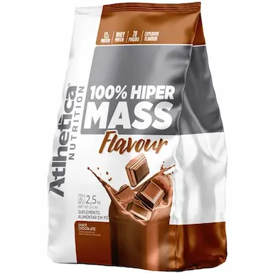 100% HIPER MASS FLAVOUR (SC) 2,5KG - ATLHETICA NUTRITION Chocolate