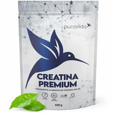 CREATINA PREMIUM CREAPURE - 300G - PURAVIDA