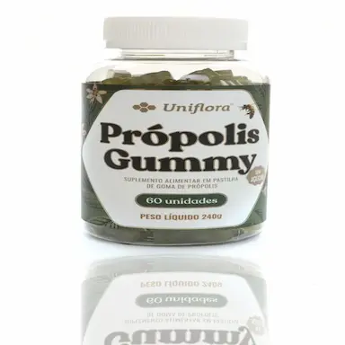 GUMMY DE PRóPOLIS VERDE SEM AçúCAR