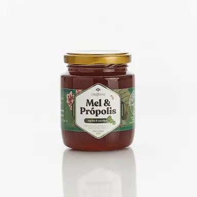 MEL COM PRóPOLIS, AGRIãO E EUCALIPTO 300G
