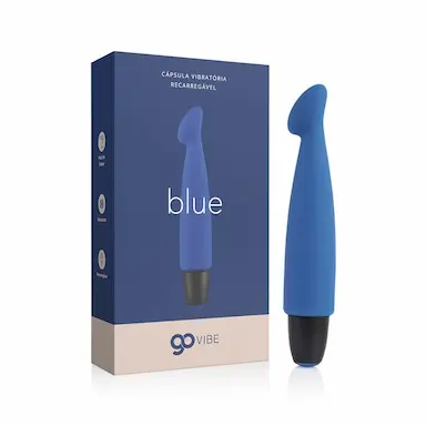 CáPSULA RECARREGáVEL GO VIBE BLUE