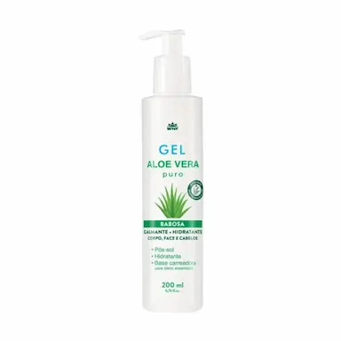 PURO GEL DE ALOE VERA BABOSA NEUTRO 200ML - WNF