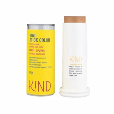 PROTETOR SOLAR MINERAL NATURAL STICK COLOR FPS51 FPUVA17 16,5G - KIND K100