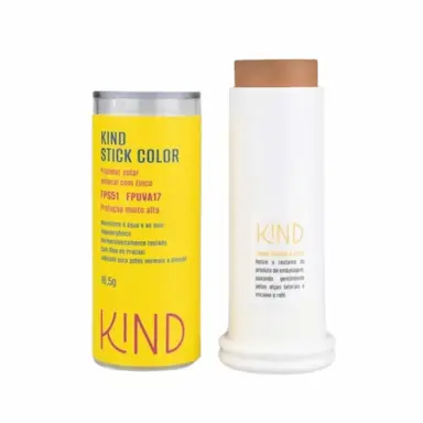 PROTETOR SOLAR MINERAL NATURAL STICK COLOR FPS51 FPUVA17 16,5G - KIND K110