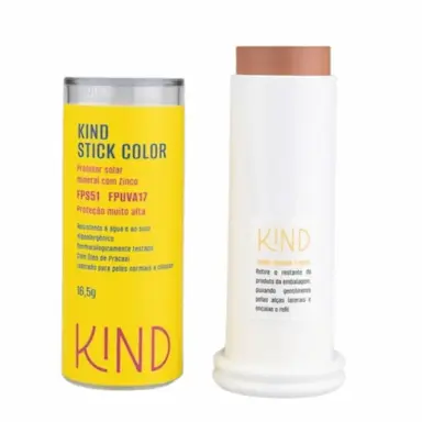 PROTETOR SOLAR MINERAL NATURAL STICK COLOR FPS51 FPUVA17 16,5G - KIND K150