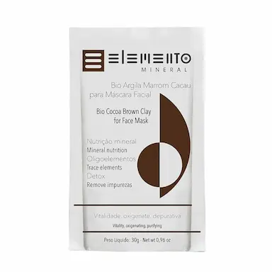 BIO ARGILA MARROM CACAU 30G - ELEMENTO MINERAL