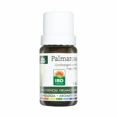 ÓLEO ESSENCIAL DE PALMAROSA ORGâNICO 5ML - WNF