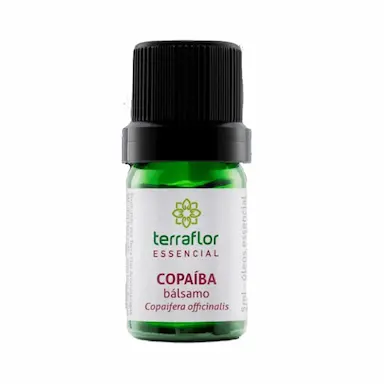ÓLEO ESSENCIAL DE COPAíBA BáLSAMO (SEIVA RESINOSA) 5ML - TERRA FLOR