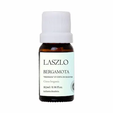 ÓLEO ESSENCIAL DE BERGAMOTA PRENSADA GT COSTA DO MARFIM 10ML - LASZLO