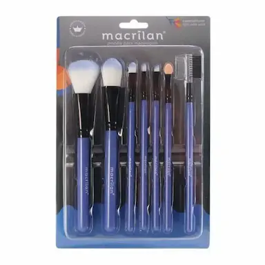 KIT 7 PINCÉIS MACRILAN AZUL