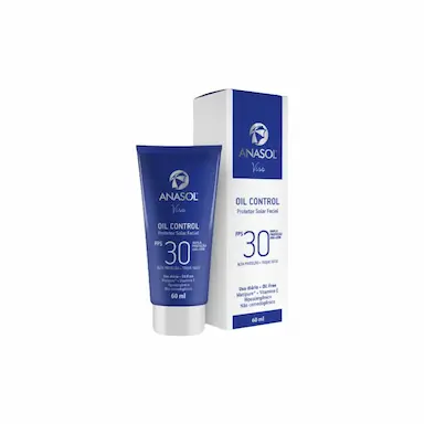 ANASOL PROTETOR SOLAR FACIAL OIL CONTROL FPS 30 60ML