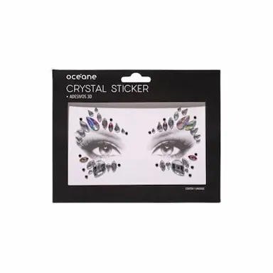 ADESIVO FACIAL 3D - CRYSTAL STICKER CS3
