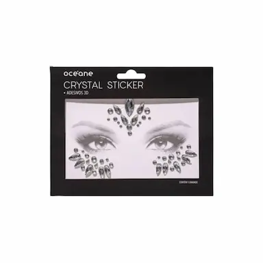 ADESIVO FACIAL 3D - CRYSTAL STICKER CS4