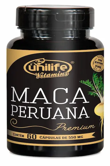 MACA PERUANA PREMIUM 550MG 60 CáPS - UNILIFE